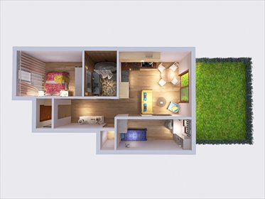 mieszkanie na sprzedaż 54m2 mieszkanie Piastów, Piastów, Ogińskiego