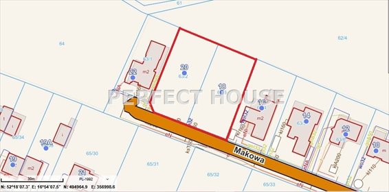 działka na sprzedaż 1771m2 działka Wiórek