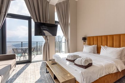 Apartament z widokiem na Karkonosze - 28,25 m² na ostatnim piętrze mieszkanie Szklarska Poręba