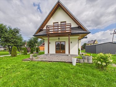 Komfortowy dom letniskowy 58 m² (Szaflary) z garażem dom Szaflary, Augustyna Suskiego