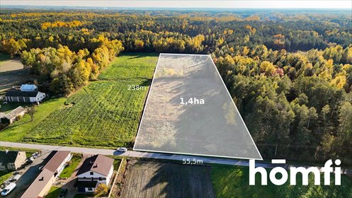 Działki rolno-budowlane 14 500 m² w Wólce Dąbrowskiej zapraszam działka Wólka Dąbrowska