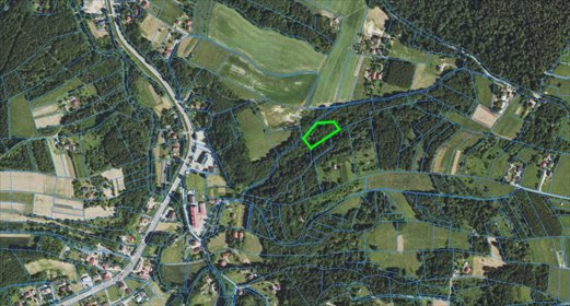 Do sprzedania działka leśna 3400 m² w Czudcu działka Czudec