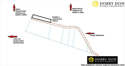 działka na sprzedaż 678m2 działka Babia Góra