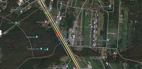Działka las w Warszawie Wesoła, 6,79 ha. działka Warszawa, Wesoła, Stara Miłosna, Dąbrowskiego