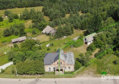 Urokliwy dom z dużą działką, garażem i potencjałem rozbudowy dom Narewka, Adama Mickiewicza