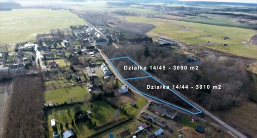 Dwie działki 3100 m² z warunkami zabudowy - polecam działka Wejherowski