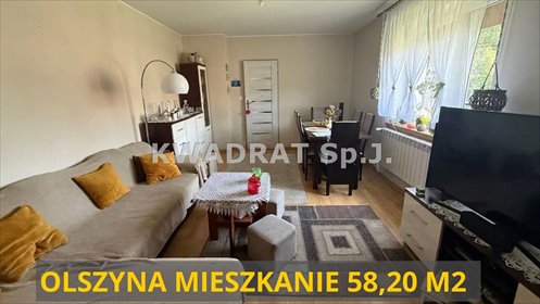 Mieszkanie 58 m² z dwoma ogródkami - Olszyna mieszkanie Ostrzeszów