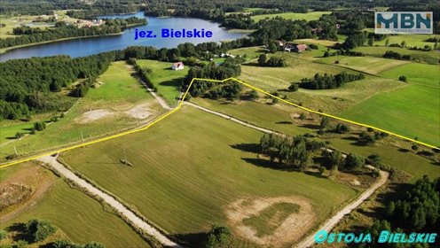 działka na sprzedaż 2788m2 działka Bielskie, Bielskie