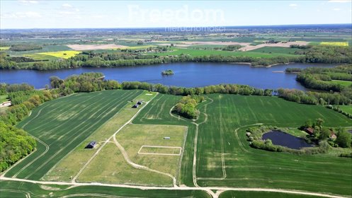 Działka 1501 m² z dostępem do jeziora (Wielowieś) działka Wielowieś