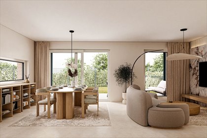 Nowoczesny bliźniak 111 m² z ogrodem i tarasem mieszkanie Rząska, Cicha 1, Cicha