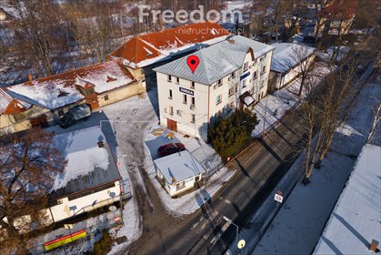 Budynek biurowy 908 m² przy dworcu w Jeleniej Górze dom Jelenia Góra, Dworcowa