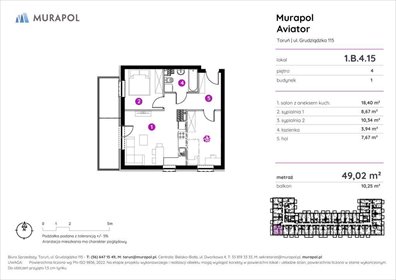 lokal użytkowy na sprzedaż 49m2 lokal użytkowy Toruń
