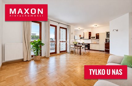 Wynajmę przestronne 80 m² apartament w Wilanowie z 2 loggiami mieszkanie Warszawa, Wilanów, ul. Franciszka Klimczaka