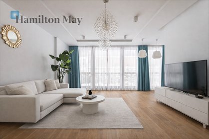 Przestronne 114m² z ogródkami i tarasami, Wilanów mieszkanie Warszawa, Wilanów, Sarmacka