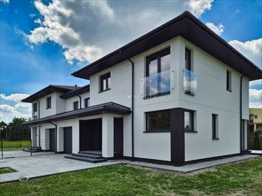 Nowoczesny dom 161 m2 z ogródkiem i garażem – bez prowizji dom Opacz-Kolonia, Tymiankowa