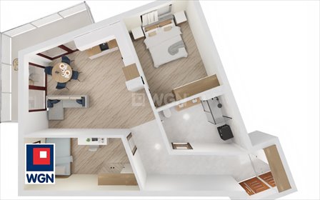 mieszkanie na sprzedaż 60m2 mieszkanie Brodnica, Witosa