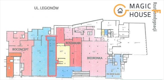 lokal użytkowy na wynajem 261m2 lokal użytkowy Gdynia, Wzgórze Św. Maksymiliana, Legionów