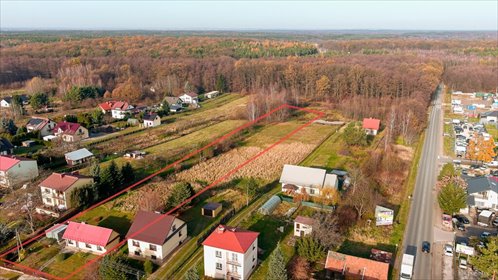 działka na sprzedaż 3503m2 działka Brzesko, Wiejska