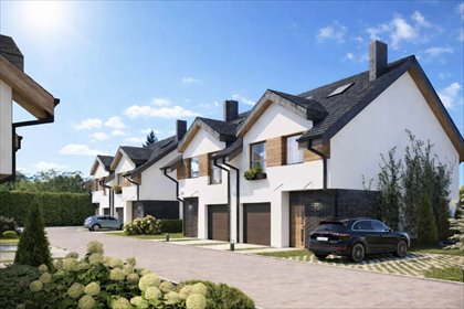 Nowoczesny dom 150 m2 na Ołtaszynie - garaż i ogród dom Wrocław, Brylantowa