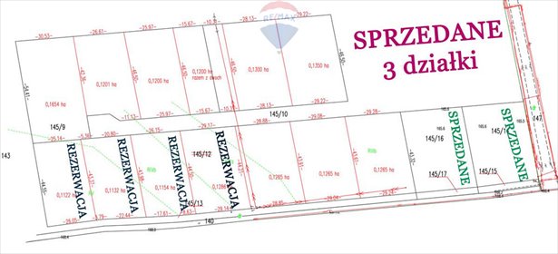 działka na sprzedaż 1265m2 działka Sokołów Podlaski, Błękitna