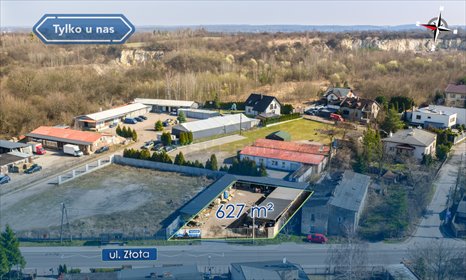 działka na sprzedaż 627m2 działka Częstochowa, Zawodzie, Złota