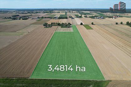 Działka rolna 34 814 m² w Skrzynicach Pierwszych zapraszam działka Skrzynice Pierwsze