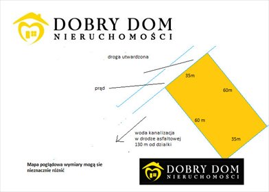 działka na sprzedaż 2090m2 działka Barszczewo
