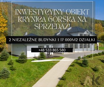 dom na sprzedaż 300m2 dom Krynica-Zdrój