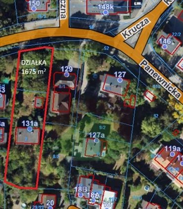 Duża działka z domem 220 m² w Panewnikach - polecam działka Katowice, Panewniki, Panewnicka