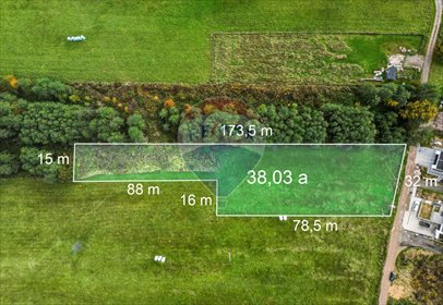 działka na sprzedaż 3805m2 działka Podstolice