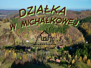 działka na sprzedaż 5593m2 działka Michałkowa, Wiejska