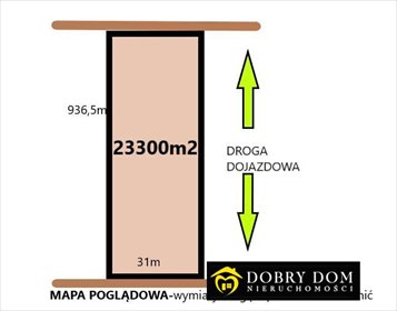 działka na sprzedaż 23300m2 działka Łozowo