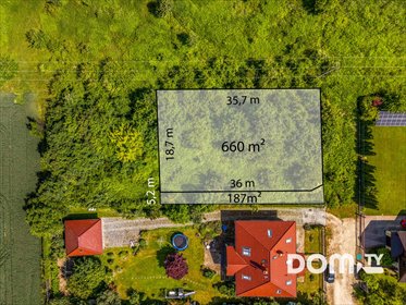 działka na sprzedaż 660m2 działka Rogów Sobócki, Radosna