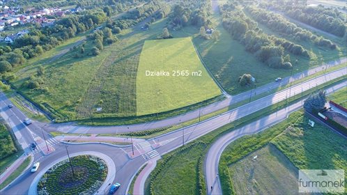 działka na sprzedaż 2565m2 działka Biłgoraj