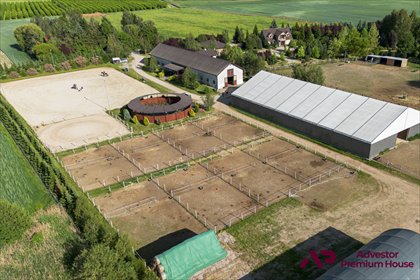 Działka z stajnią i halą dla miłośników koni – 7,24 ha działka Rudki