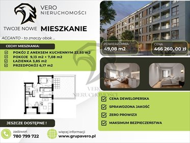 mieszkanie na sprzedaż 49m2 mieszkanie Łódź, Śródmieście, Wólczańska