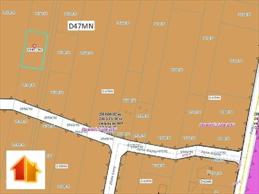 działka na sprzedaż 656m2 działka Żory, Władysława Pałki