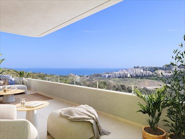 Nowoczesny apartament z tarasem i widokiem na pole golfowe mieszkanie Las Lagunas de Mijas, La Cala de Mijas, Mijas, Málaga