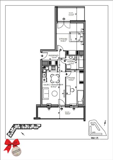 mieszkanie na sprzedaż 54m2 mieszkanie Lublin, Felin