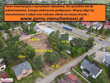 działka na sprzedaż 2800m2 działka Włodzimierzów