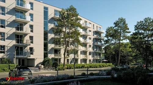 Nowoczesne 3 pokoje z systemem smart home i balkonem mieszkanie Gdynia, Bieszczadzka