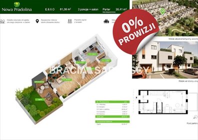 Na sprzedaż przestronne 4-pokojowe mieszkanie 81,38 m² z ogródkiem w Tarnowie mieszkanie Tarnów, Zabłocie, Skrzyszowska
