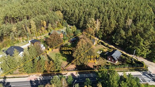 Działka 2625 m² z domem, garażem, możliwością budowy dom Dudowizna