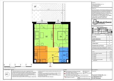 mieszkanie na sprzedaż 42m2 mieszkanie Warszawa, Mokotów, Dolny Mokotów, Kostrzyńska