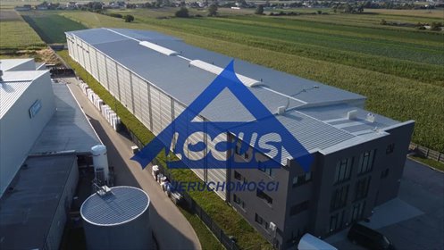 Nowa hala magazynowa 620 m² z biurami, wjazd 4m - polecam! magazyn Wieruchów