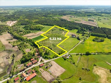 działka na sprzedaż 62200m2 działka Derc