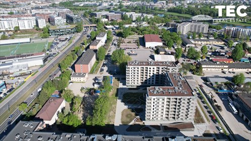 Przestronne 3 pokoje z dużym balkonem, gotowe do odbioru mieszkanie Kraków, Zabłocie, Pana Tadeusza