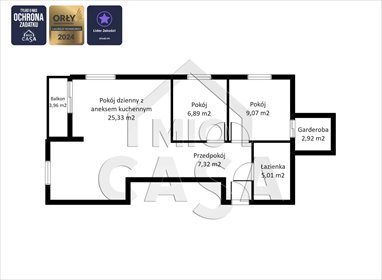 mieszkanie na sprzedaż 57m2 mieszkanie Rumia, Jęczmienna