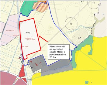 działka na sprzedaż 234617m2 działka Małuszów