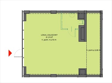 lokal użytkowy na sprzedaż 51m2 lokal użytkowy Wrocław, Śródmieście, Księcia Witolda e